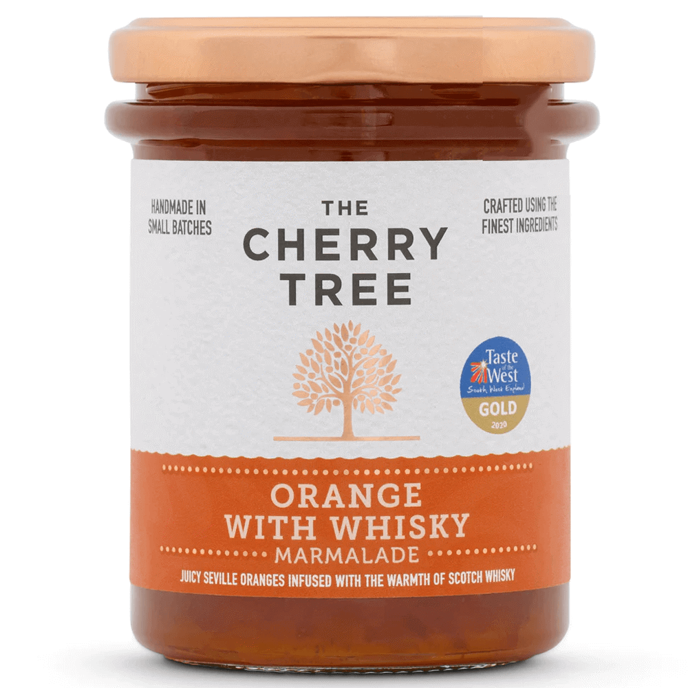 The Cherry Tree Orange Marmalade with Whisky 225g